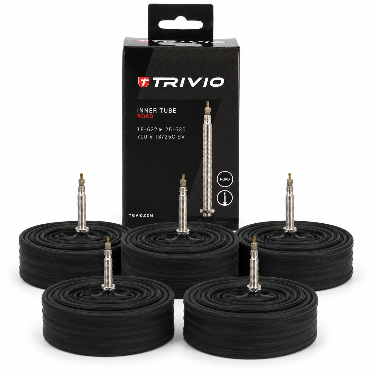Trivio - Race Binnenband 700X18/25C SV 60MM Presta