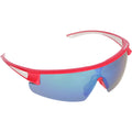 Trivio - Fietsbril Hadley Rood - Wit met 2 Extra Lenzen