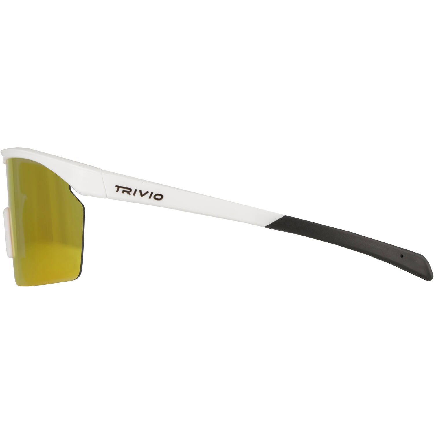 Trivio - Fietsbril Noa Wit Revo Rood met Extra Transparante Lens