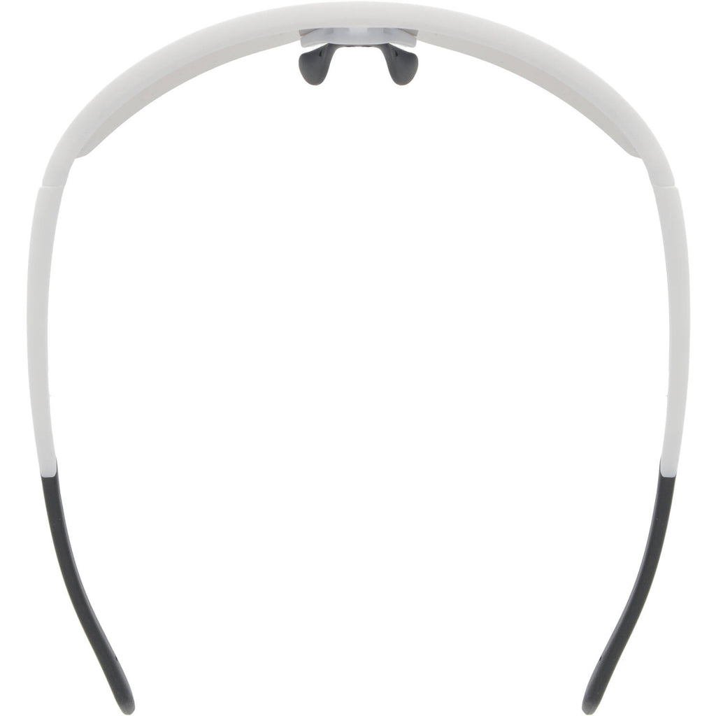 Trivio - Fietsbril Noa Wit Revo Rood met Extra Transparante Lens