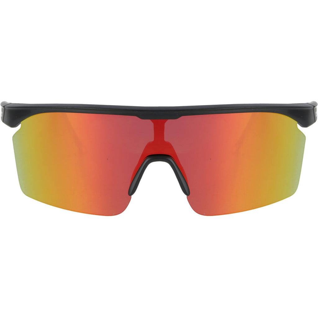 Trivio - Fietsbril Noa Zwart Revo Rood met Extra Transparante Lens
