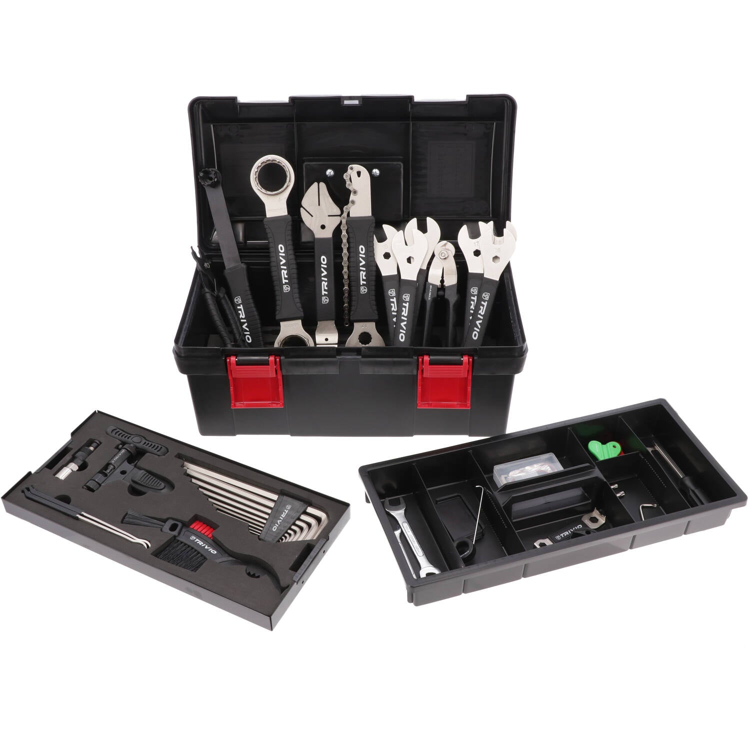 Trivio - Fietsgereedschap Gereedschapskoffer Advanced V2 Toolbox